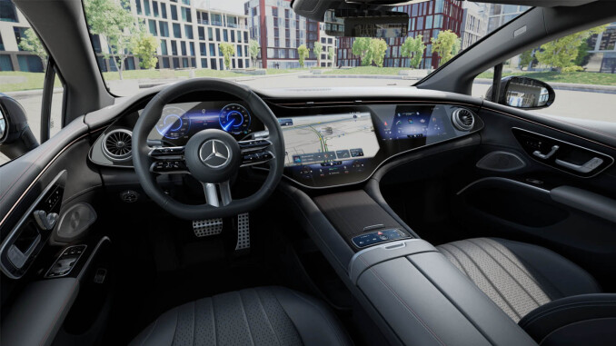Mercedes-Benz Eqs 450 4M 265kW AMG Line Premium+ 118kWh 4dr Auto Electric Saloon - Image 4